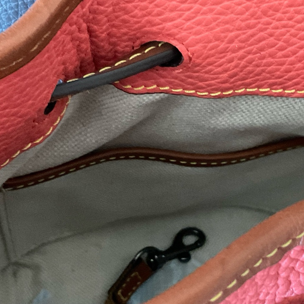 Dooney & Bourke Coral Leather Bucket Bag and Wallet Set - Picture 7 of 11